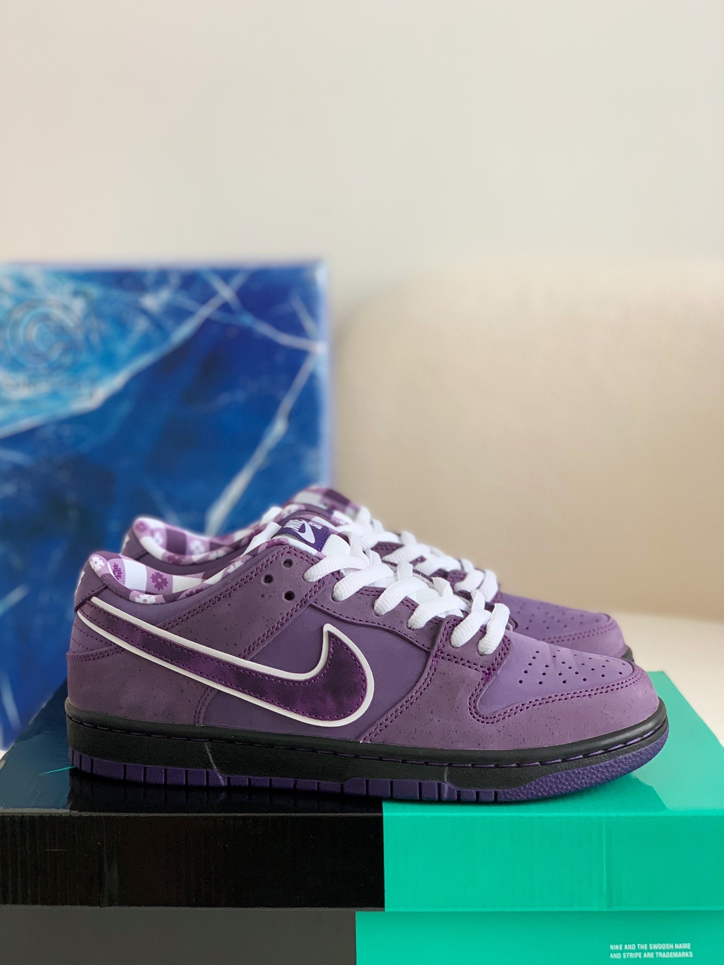 「#7」Nike UA Dunk SB Low Orange Lobster Sneakers - 图片 2