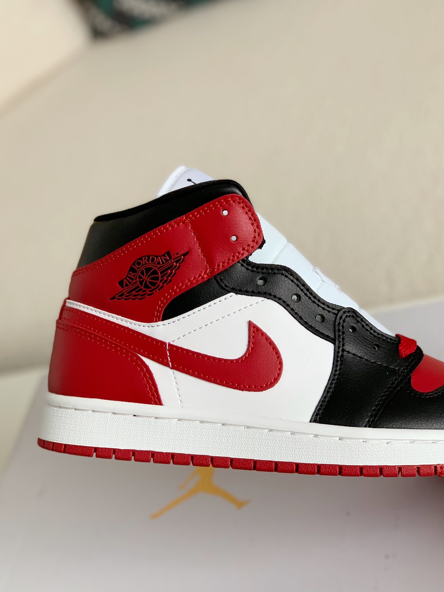 「#38」Nike Air Jordan 1 Retro High OG Bred Toe - 图片 6