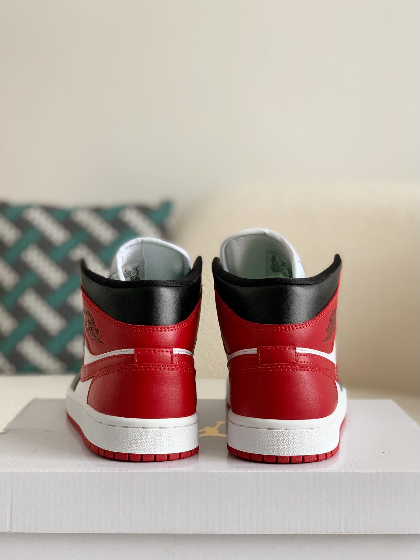 「#38」Nike Air Jordan 1 Retro High OG Bred Toe - 图片 5