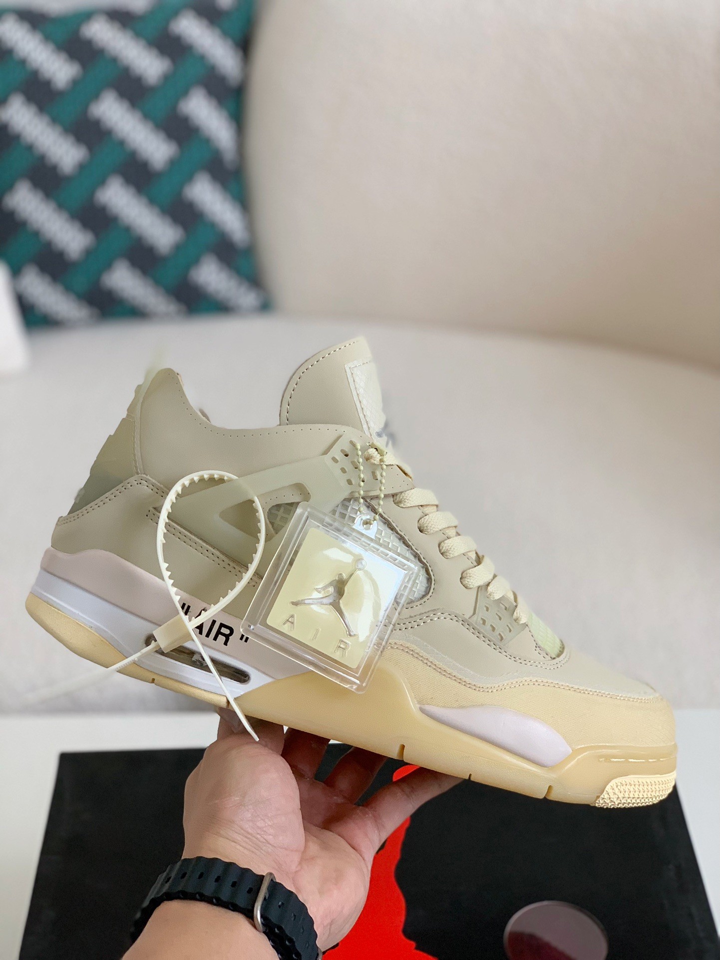「#40」Jordan 4 AJ4 Sneakers Retro OW - 图片 3