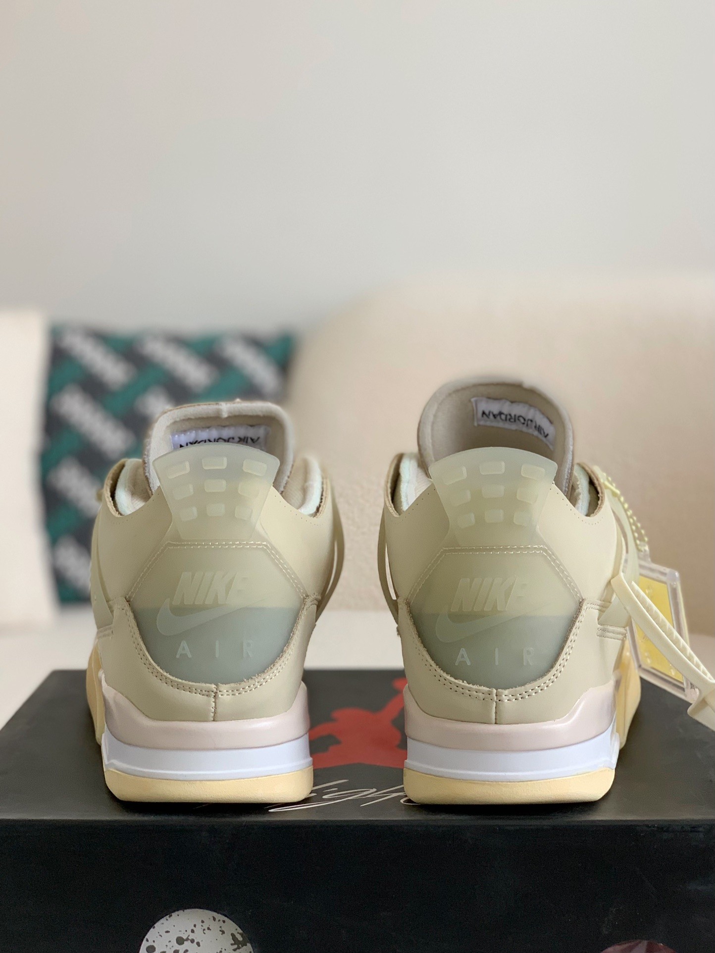 「#40」Jordan 4 AJ4 Sneakers Retro OW - 图片 5