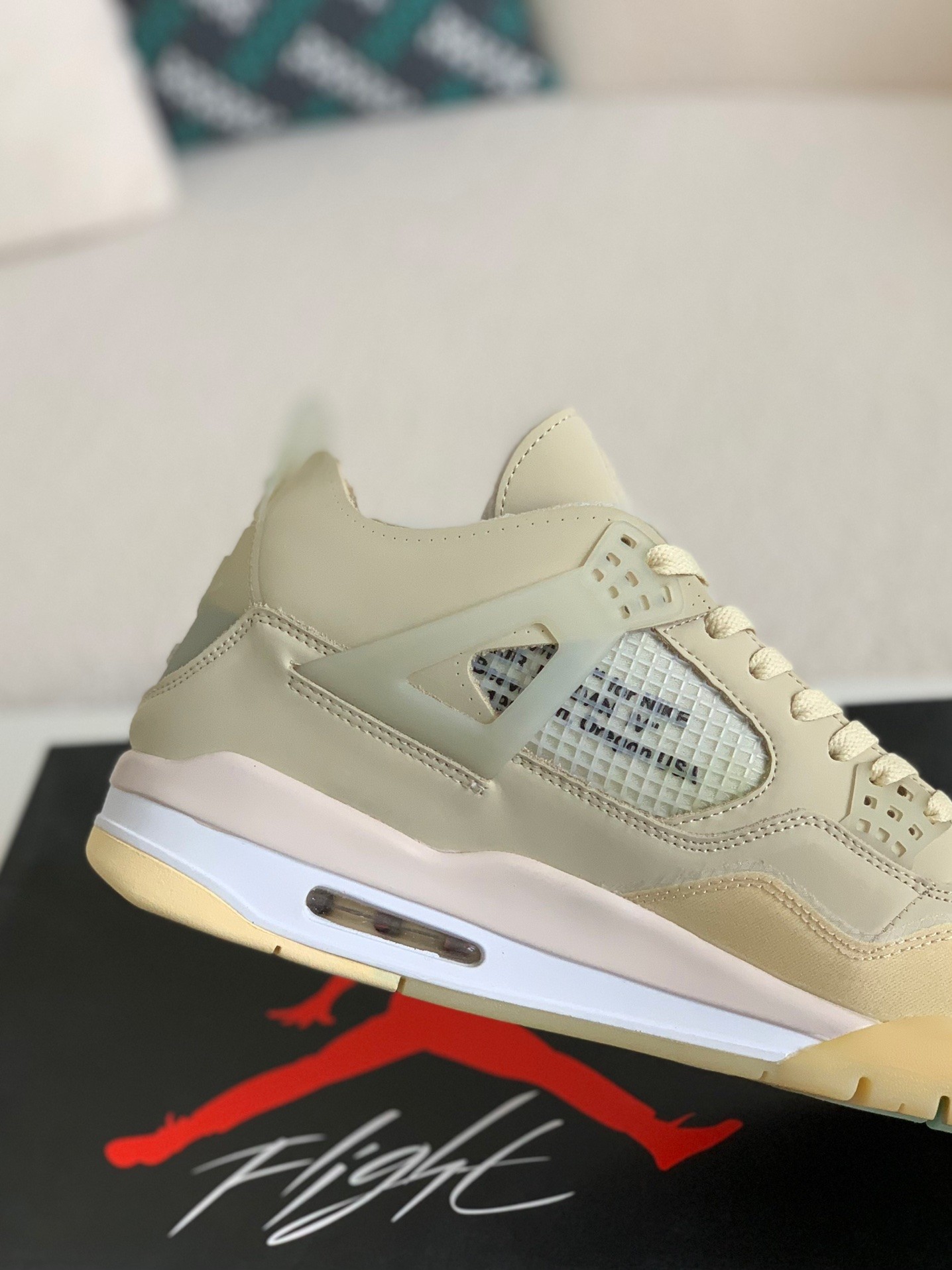 「#40」Jordan 4 AJ4 Sneakers Retro OW - 图片 6