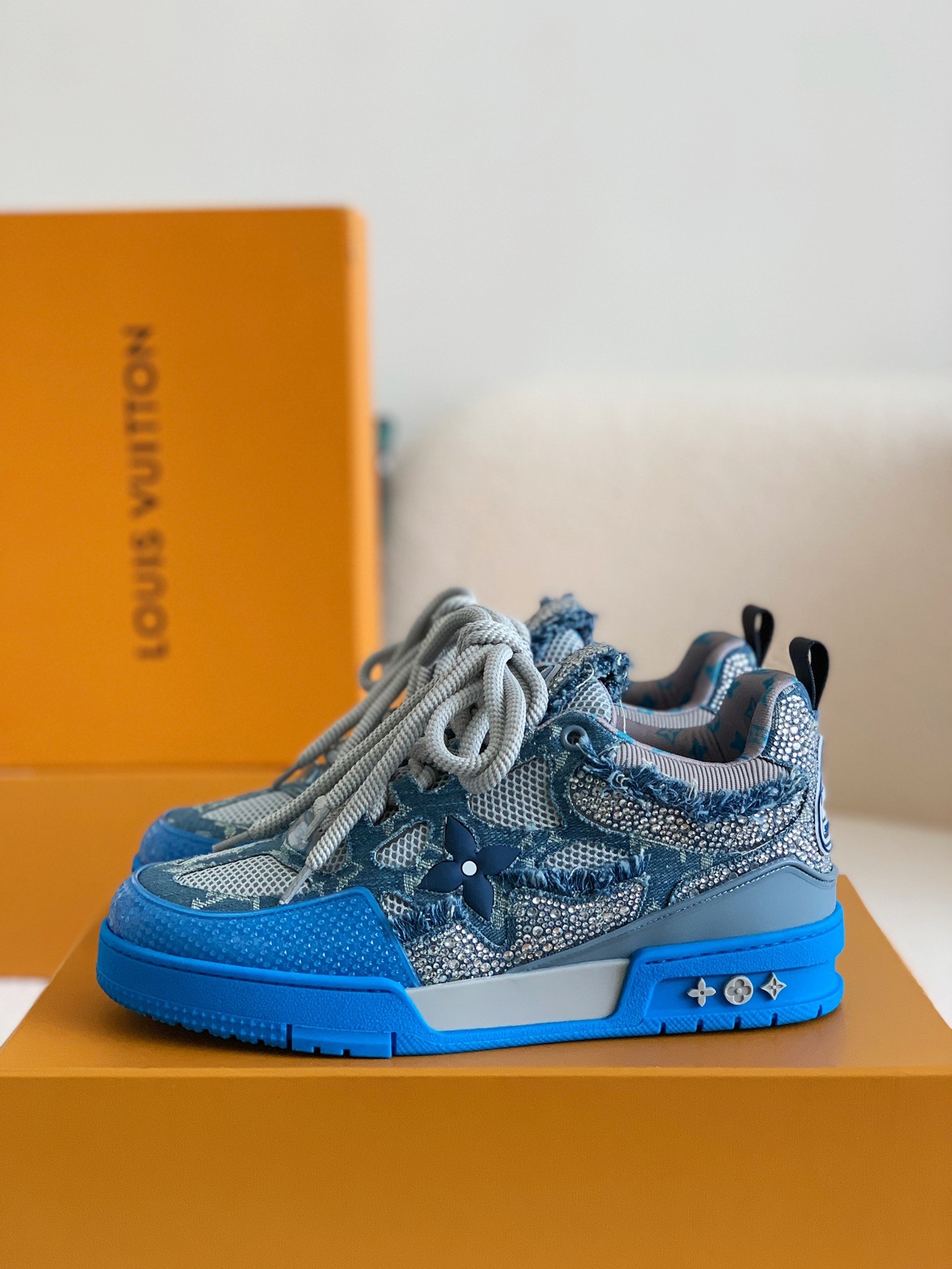 「#60」Louis Vuitton Skate Sneakers 1ABMH9