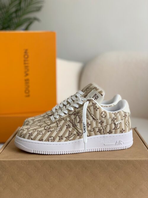 「#120」LOUIS VUITTON X NIKE AIR FORCE 1 SNEAKER