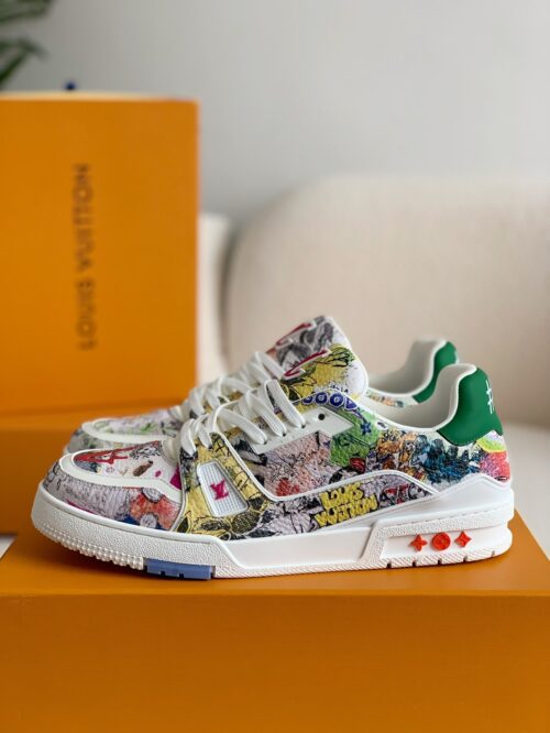 「#124」LOUIS VUITTON TRAINER SNEAKERS