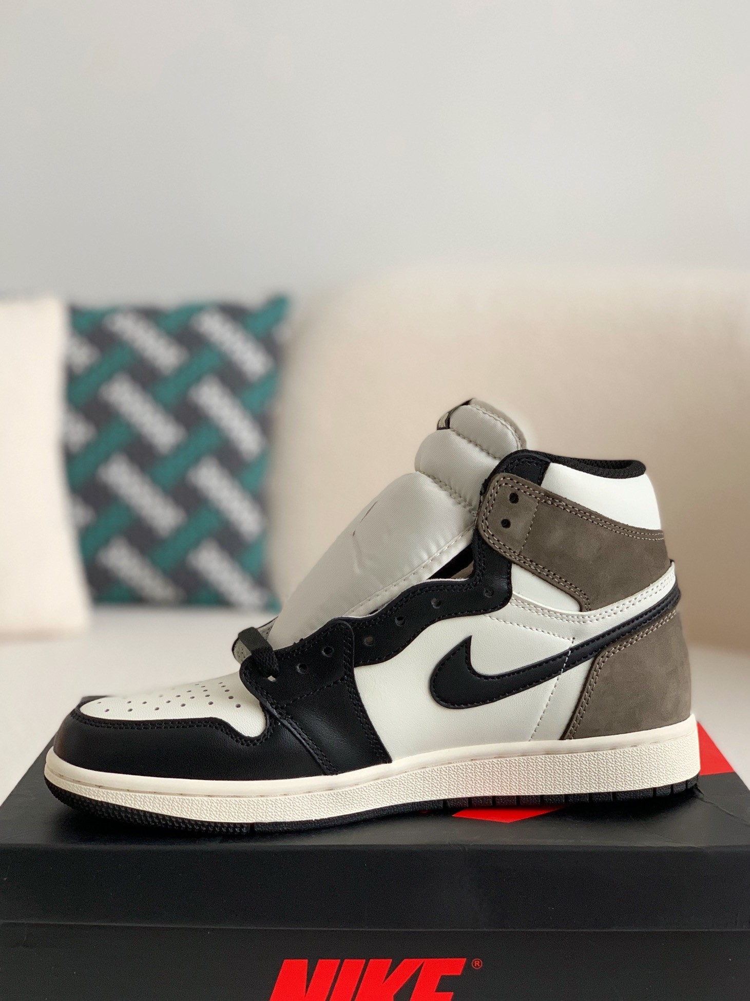 「#67」Nike Air Jordan 1 High Retro Og "Dark Mocha - 图片 4