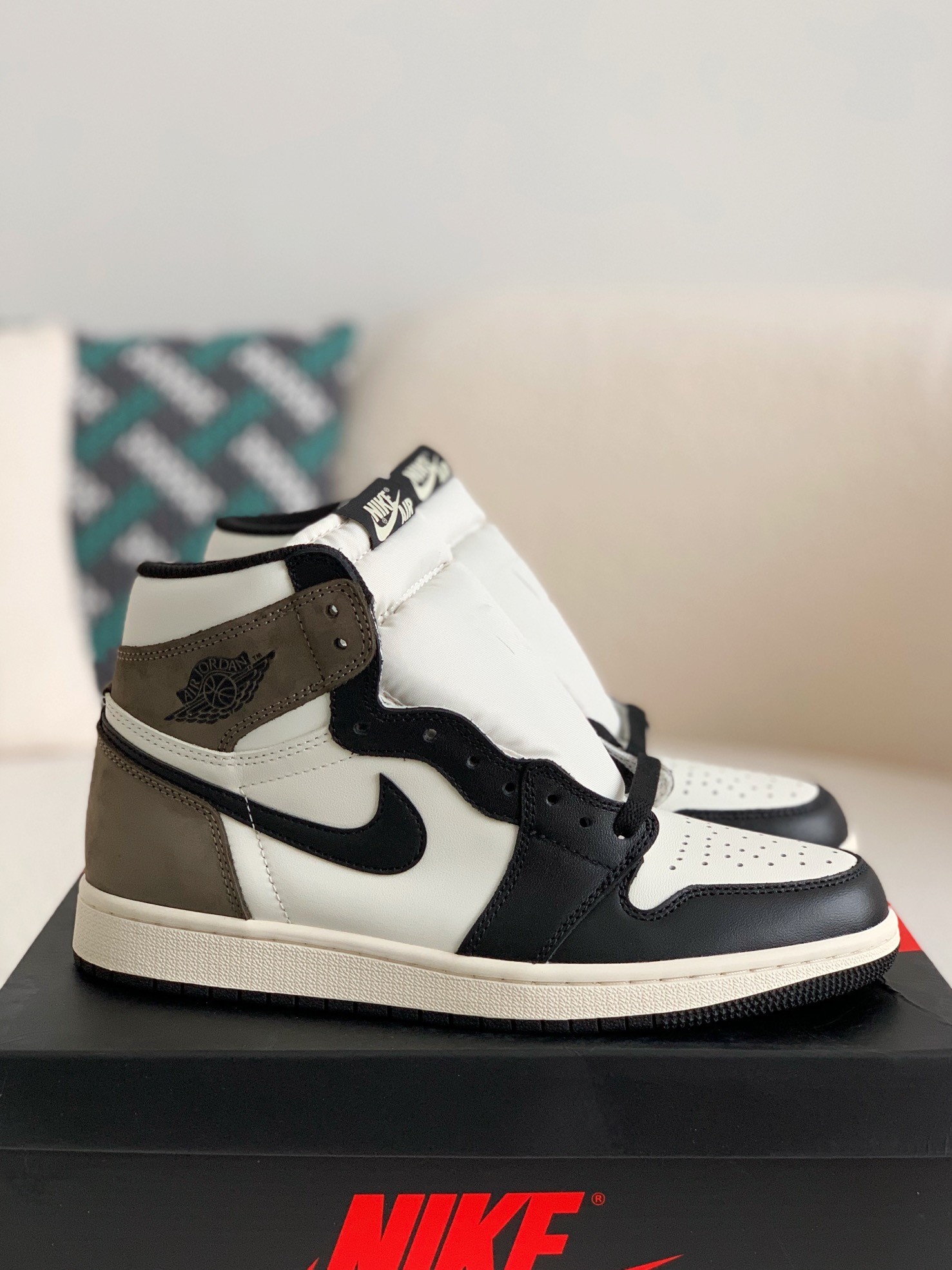 「#67」Nike Air Jordan 1 High Retro Og "Dark Mocha - 图片 2