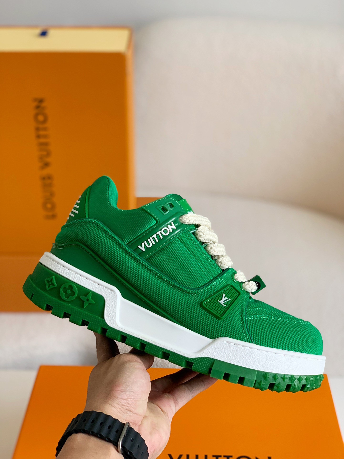 「#78」LOUIS VUITTON TRAINER MAXI SNEAKERS - 图片 3