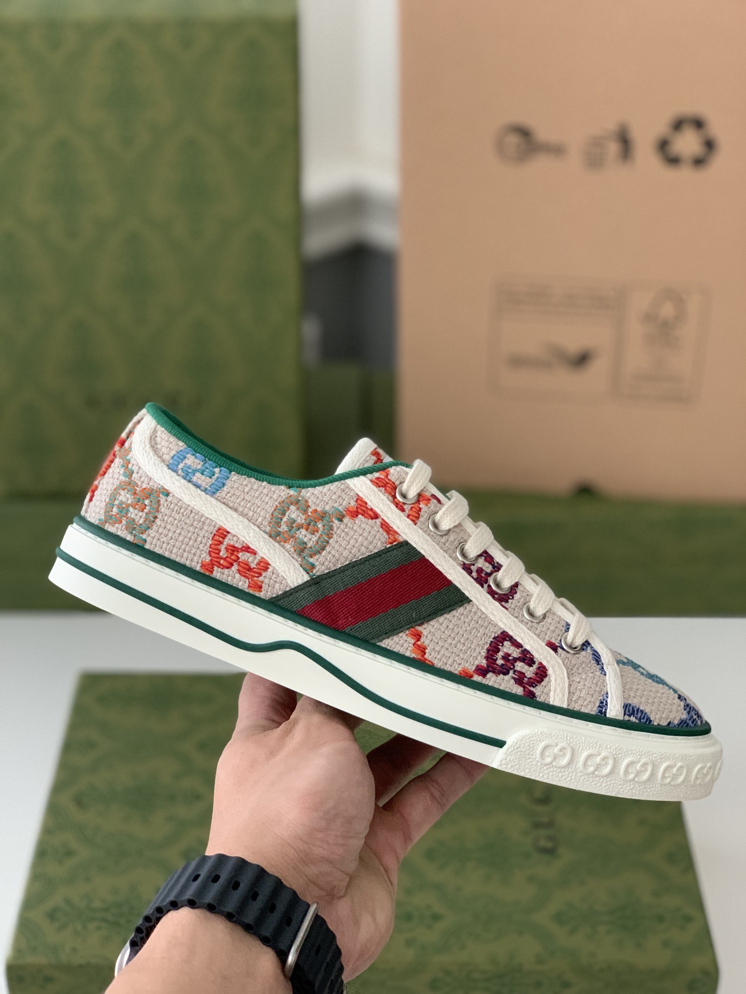 「#291」Gucci Tennis 1977 Sneakers - 图片 3