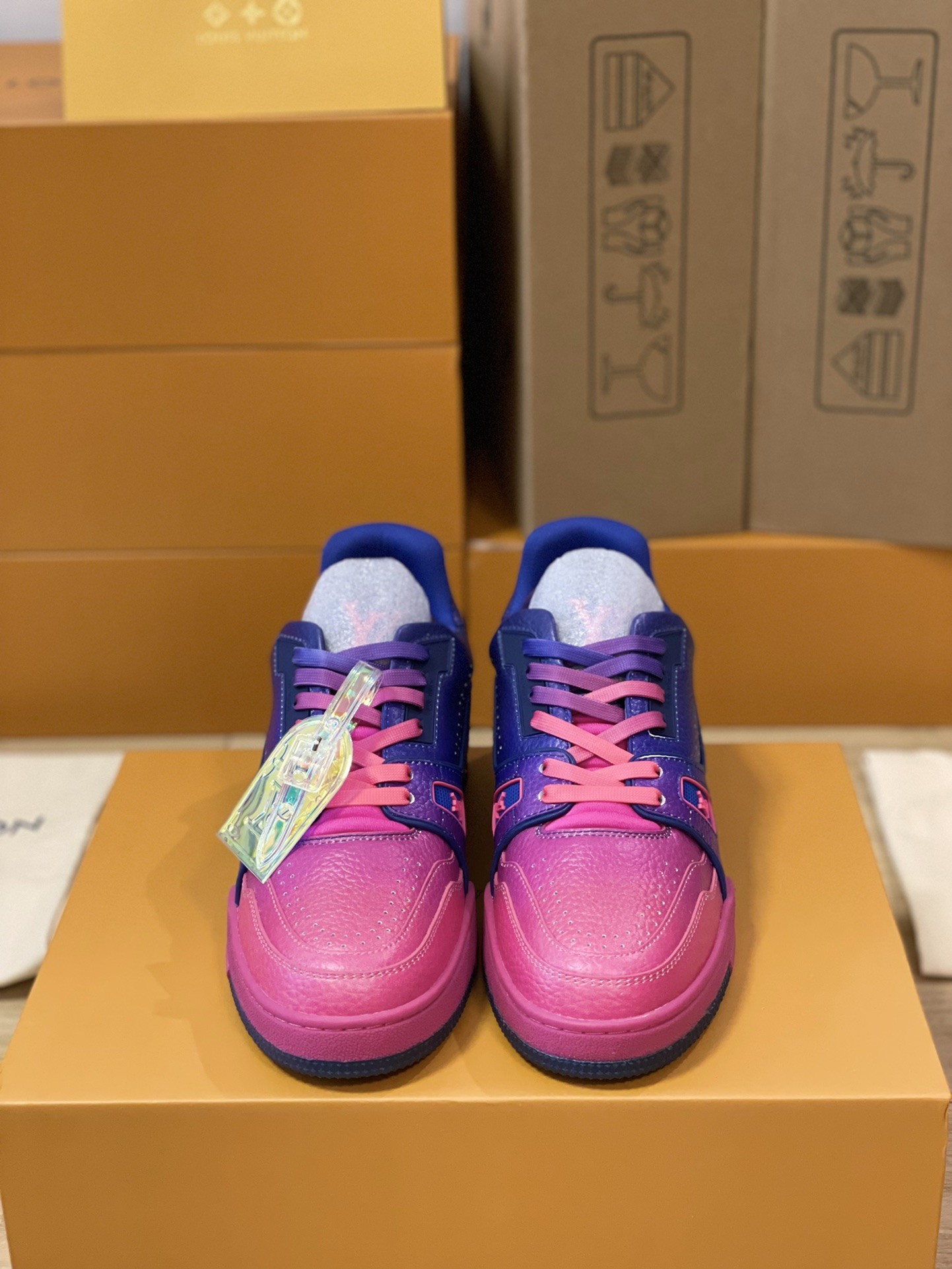 「#197」LOUIS VUITTON TRAINER MS0119 Sneakers - 图片 4