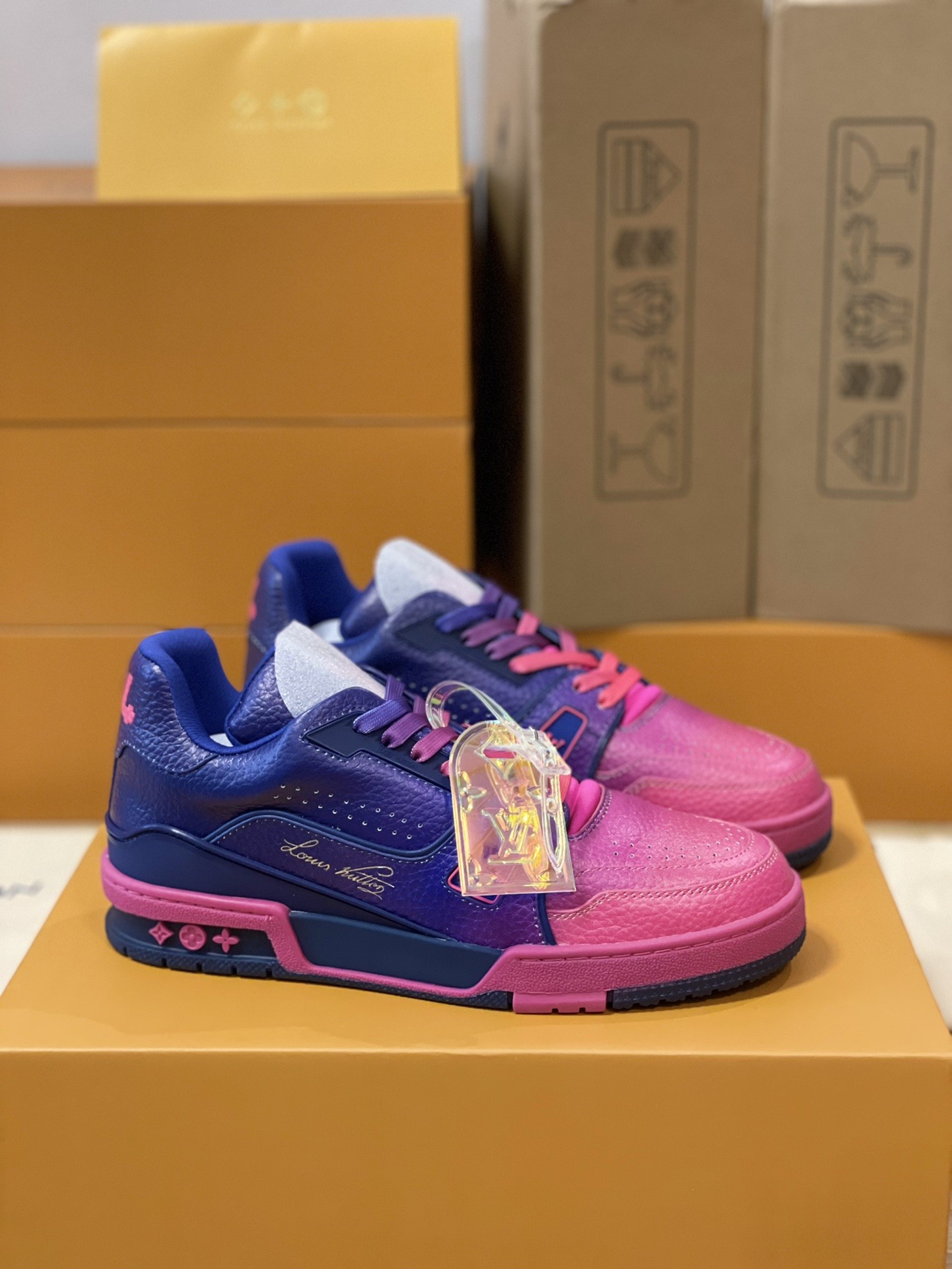 「#197」LOUIS VUITTON TRAINER MS0119 Sneakers - 图片 2