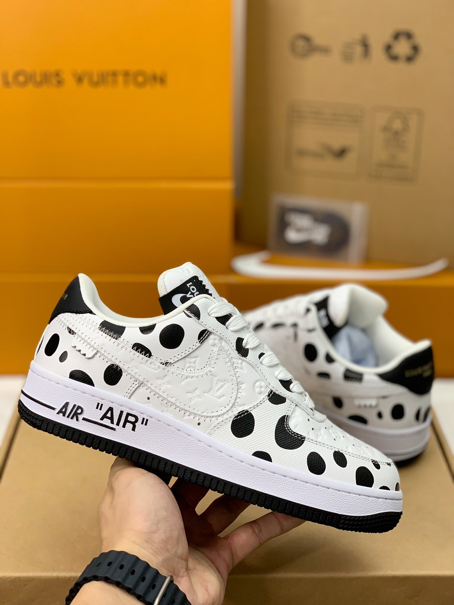 「#350」LOUIS VUITTON × Nike Air Force 1 low - 图片 3