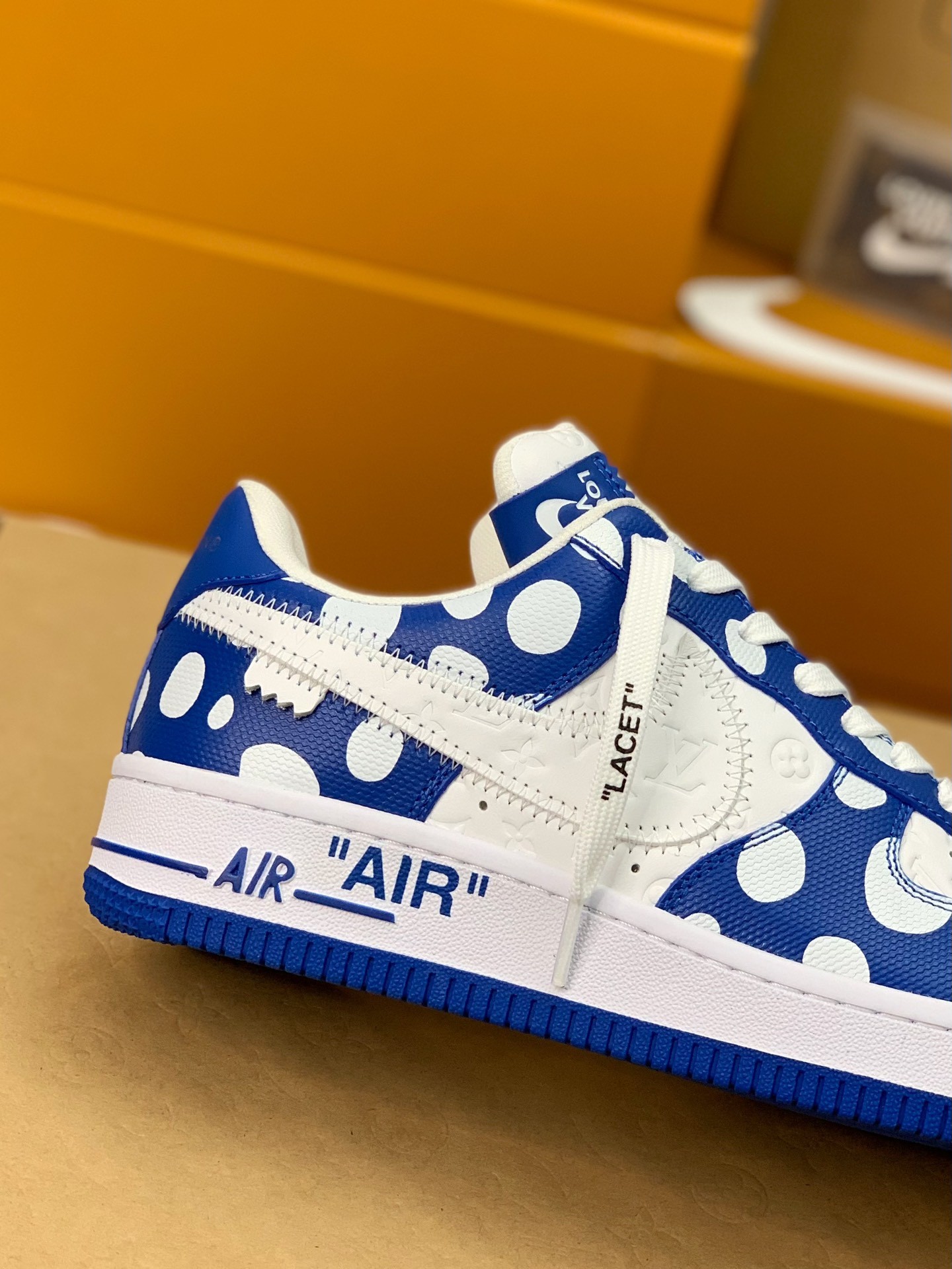 「#351」LOUIS VUITTON × Nike Air Force 1 low - 图片 6