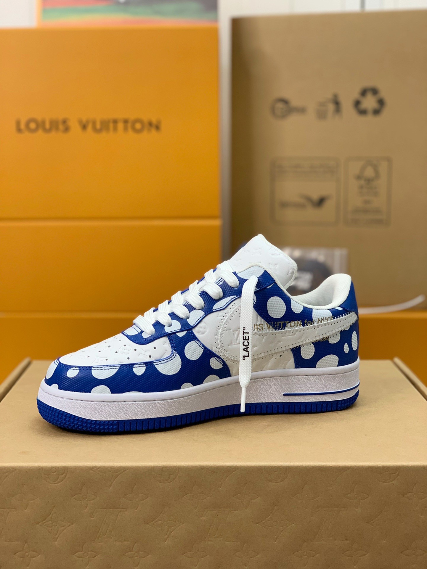 「#351」LOUIS VUITTON × Nike Air Force 1 low - 图片 4