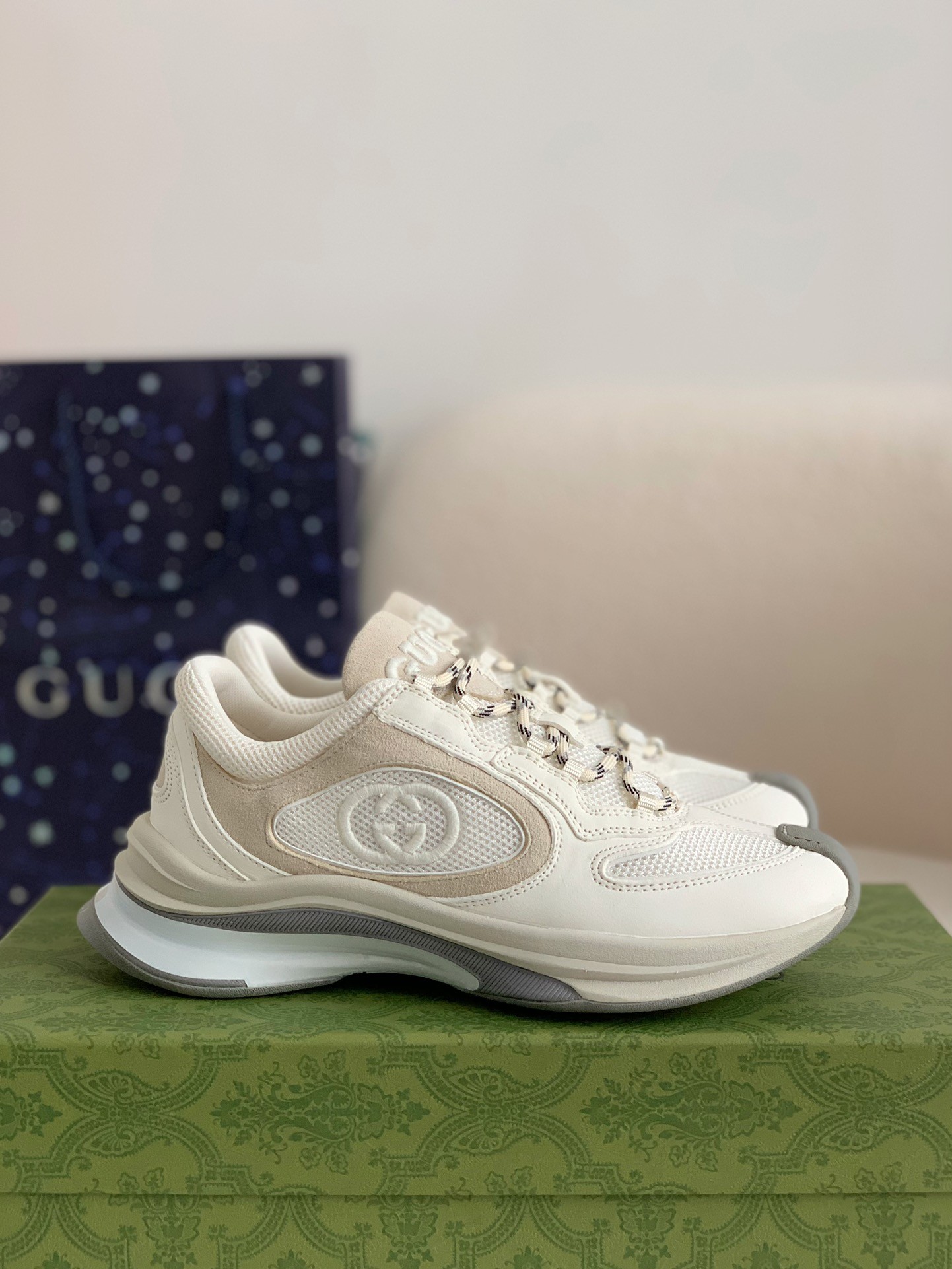 「#356」Gucci Run Series Sneakers - 图片 2