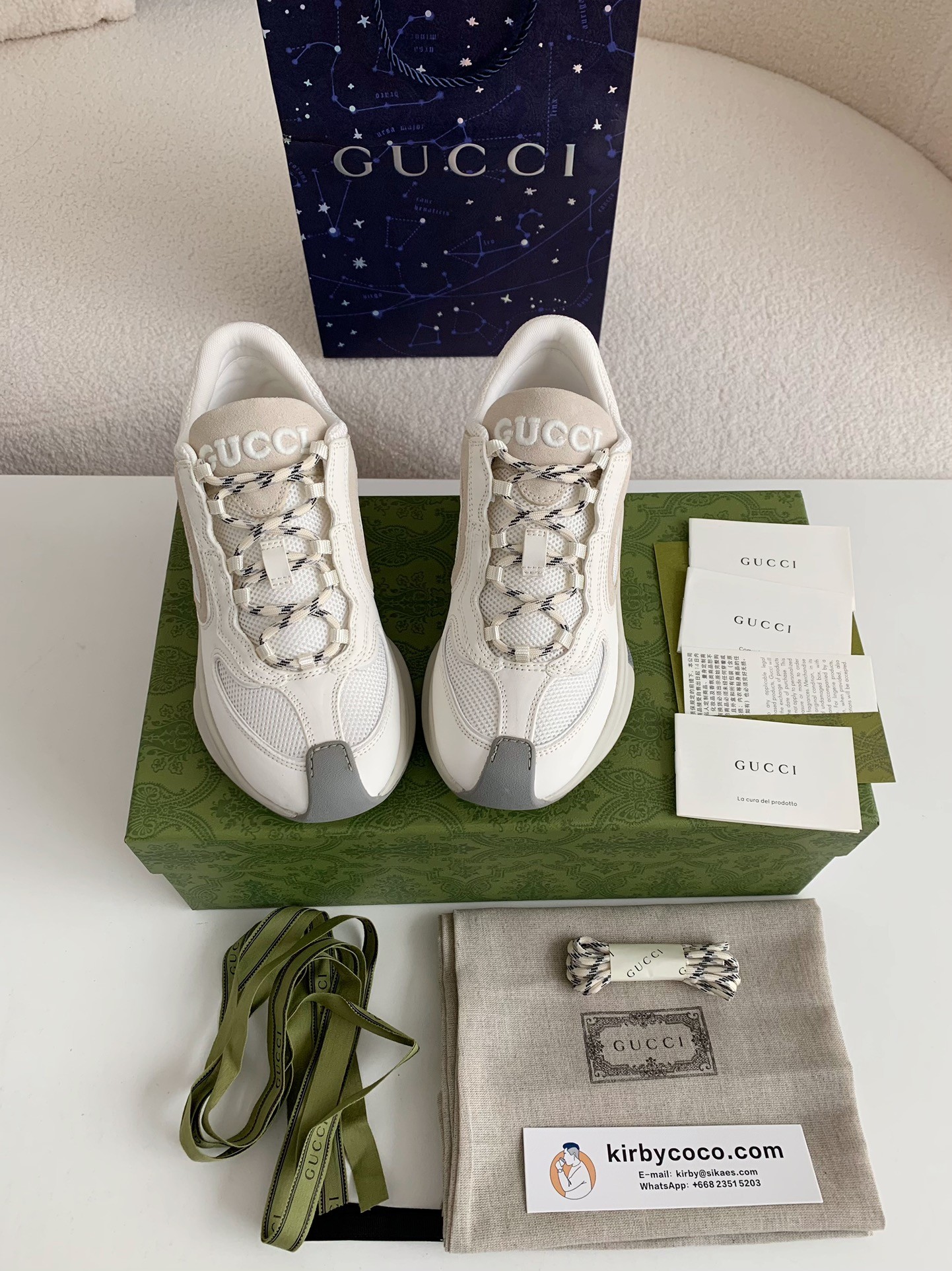 「#356」Gucci Run Series Sneakers - 图片 3