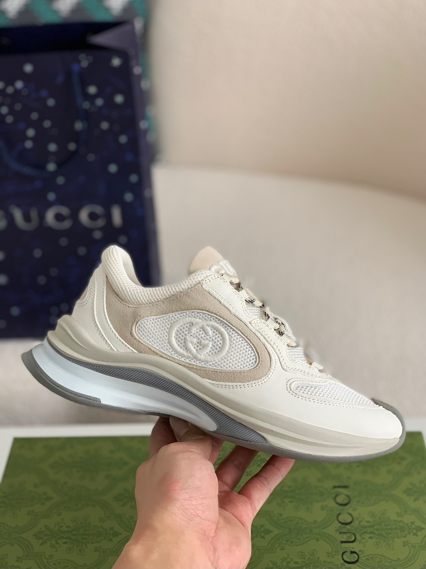 「#356」Gucci Run Series Sneakers - 图片 4
