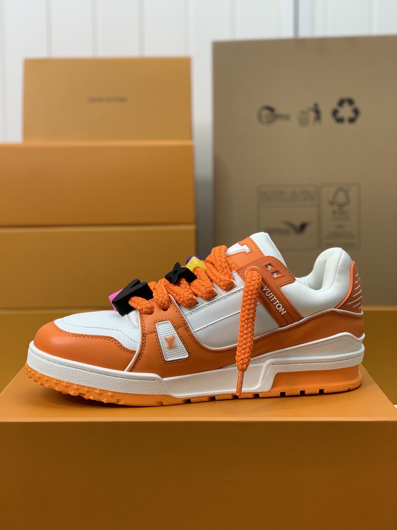 「#297」LOUIS VUITTON TRAINER 1A5Q1C Sneakers - 图片 4