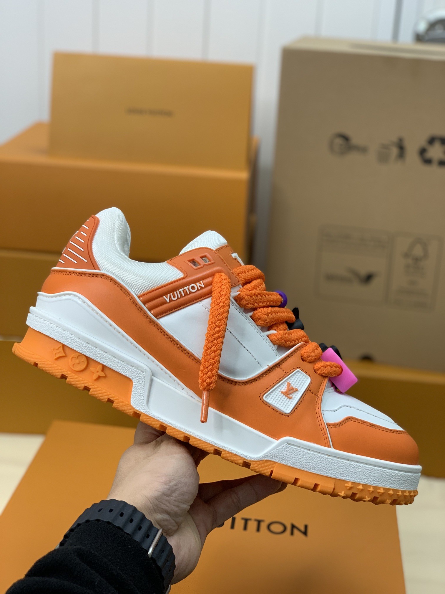 「#297」LOUIS VUITTON TRAINER 1A5Q1C Sneakers - 图片 3