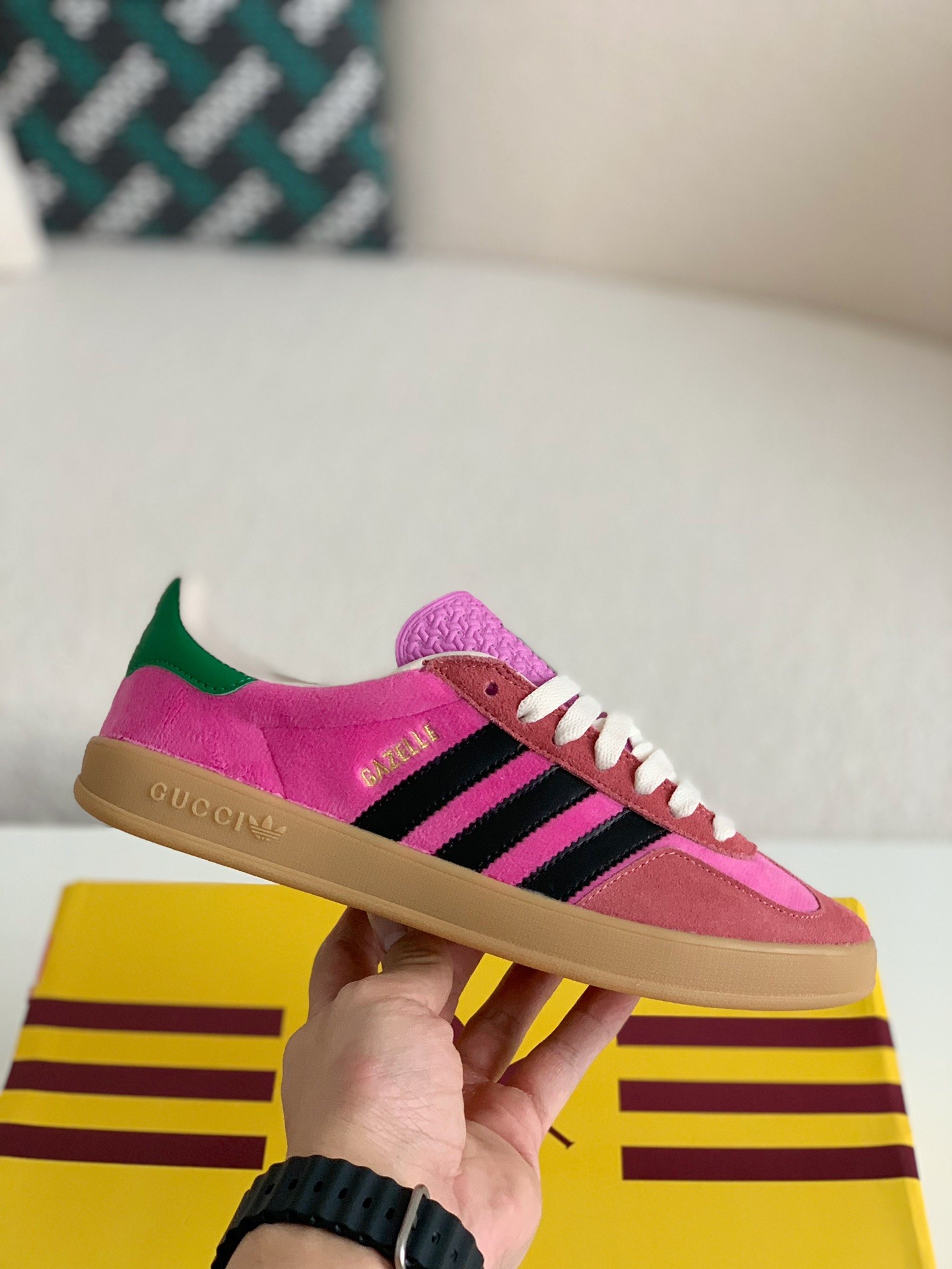 「#493」adidas originals × Gucci Gazelle - 图片 3