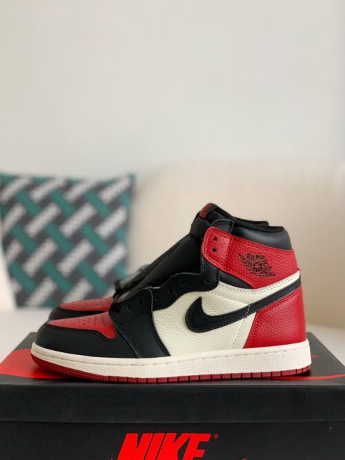 「#515」Air Jordan 1 Retro High OG Bred Toe