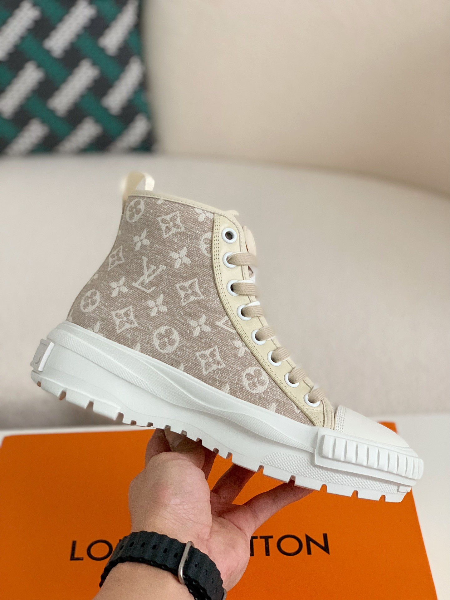 「#535」Louis Vuitton Squad Women's flat bottomed boots - 图片 3