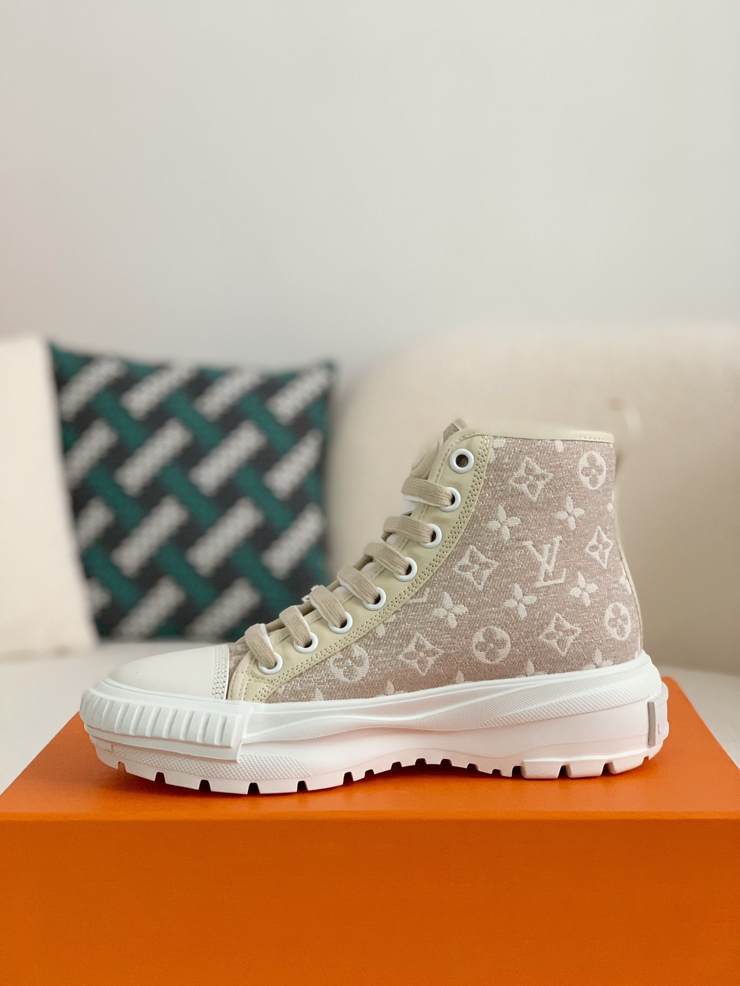 「#535」Louis Vuitton Squad Women's flat bottomed boots - 图片 4