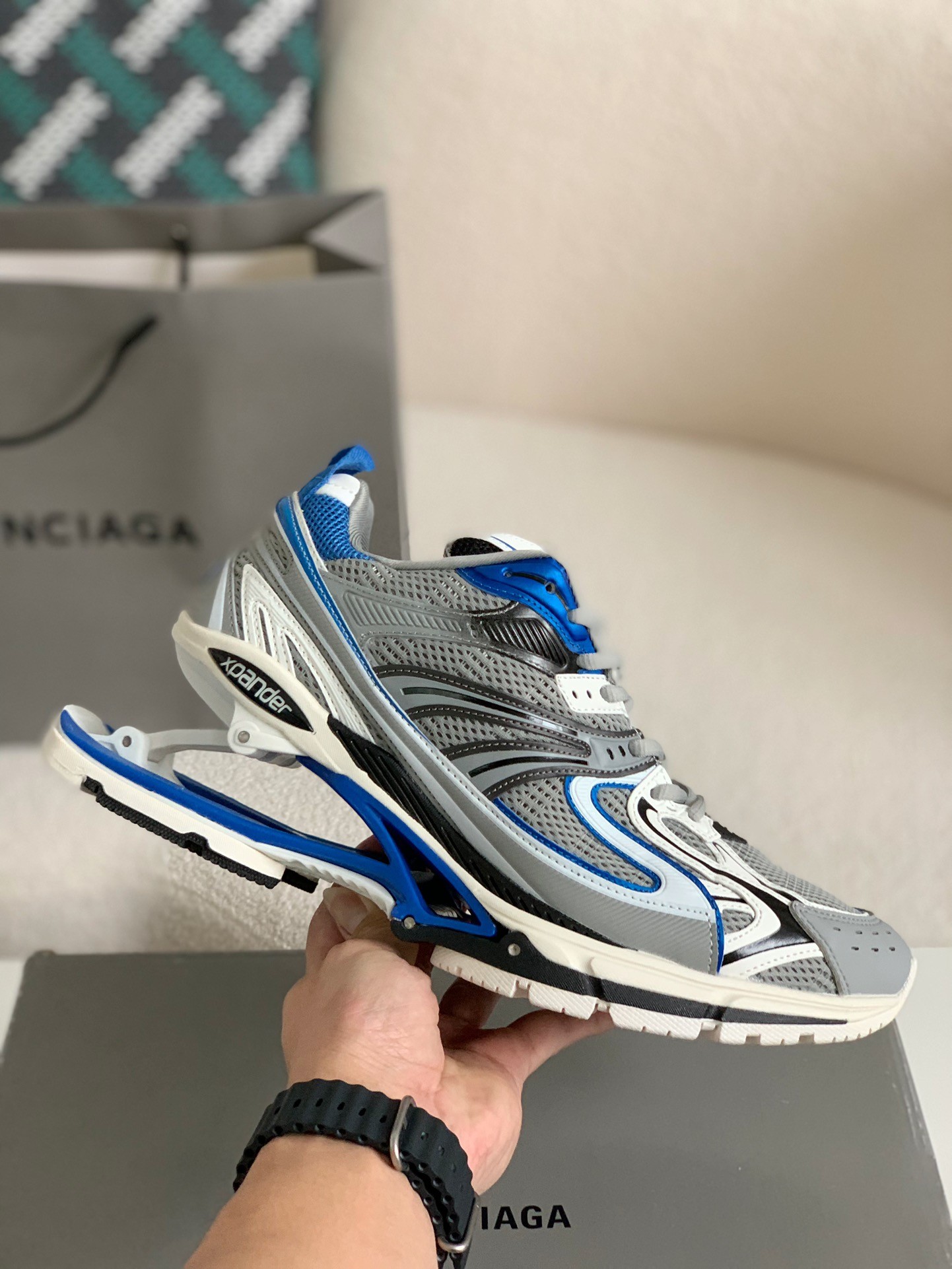 「#537」Balenciaga X-Pander Men's Floating Sneakers - 图片 3