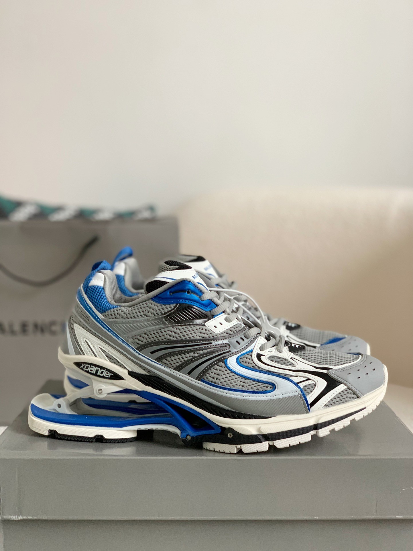 「#537」Balenciaga X-Pander Men's Floating Sneakers - 图片 2