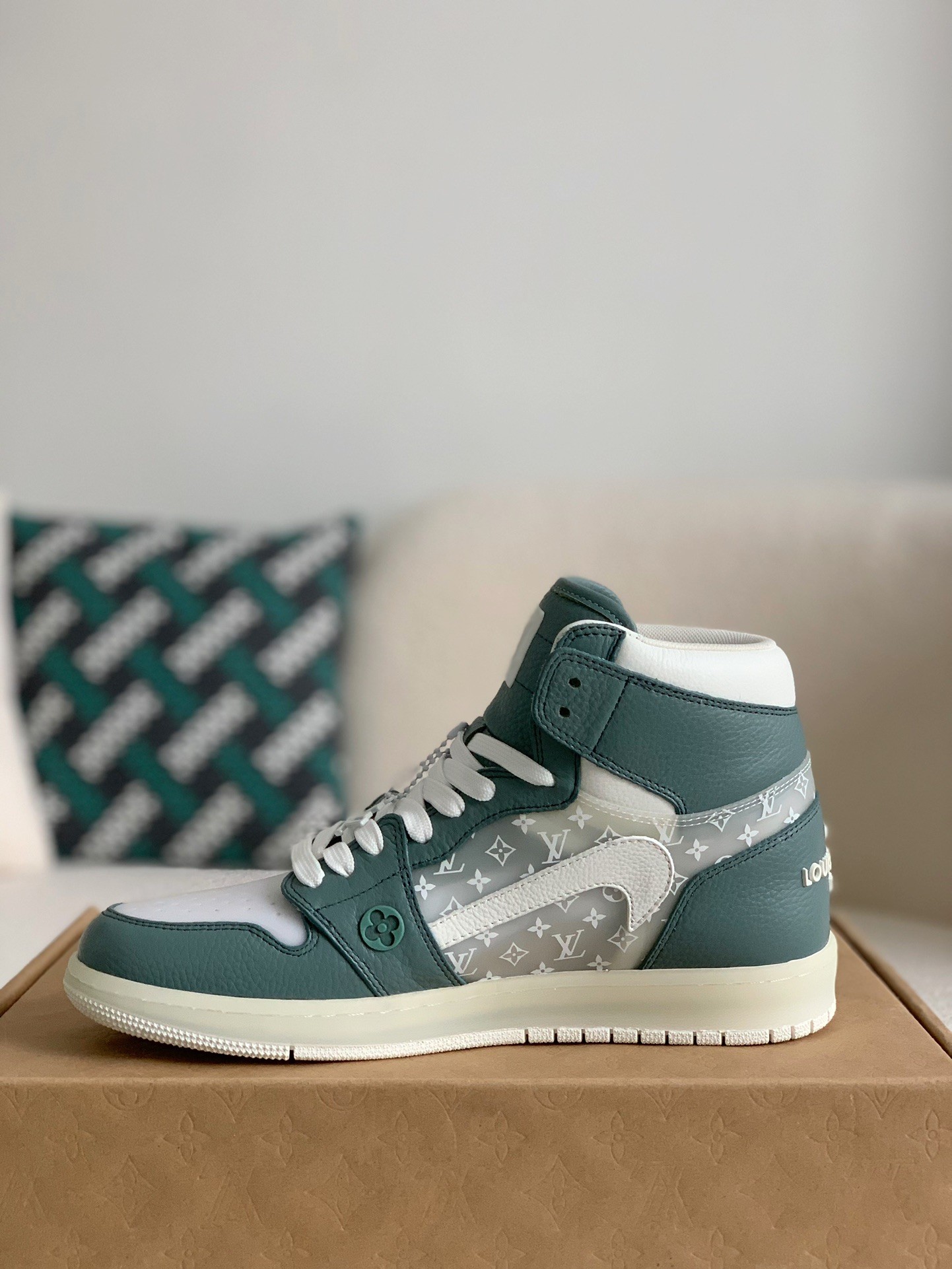 「#549」Louis Vuitton Jordan1 - 图片 4
