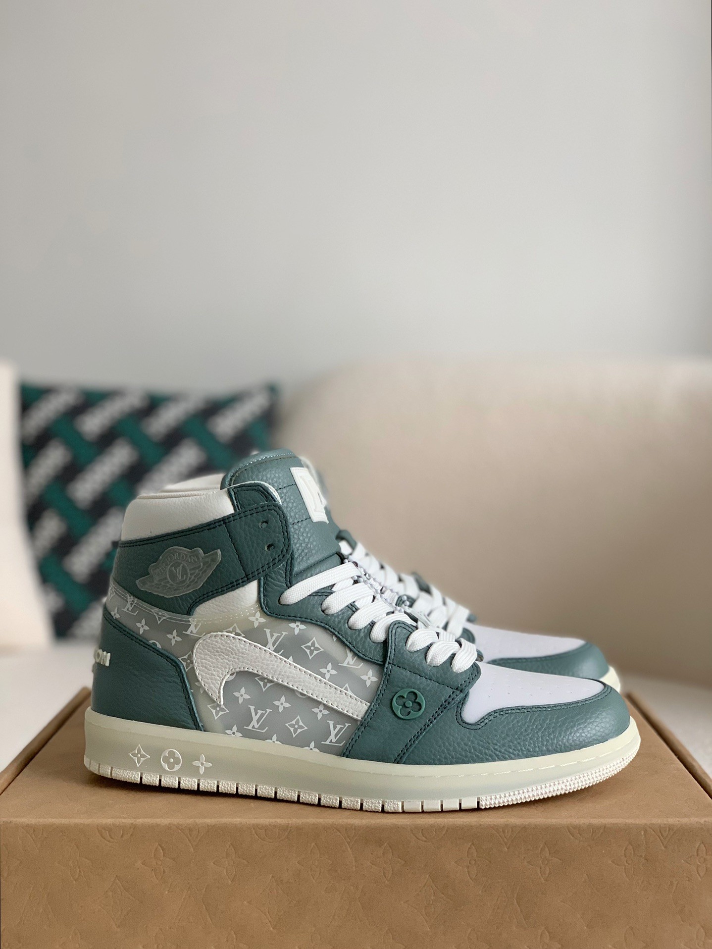 「#549」Louis Vuitton Jordan1 - 图片 2