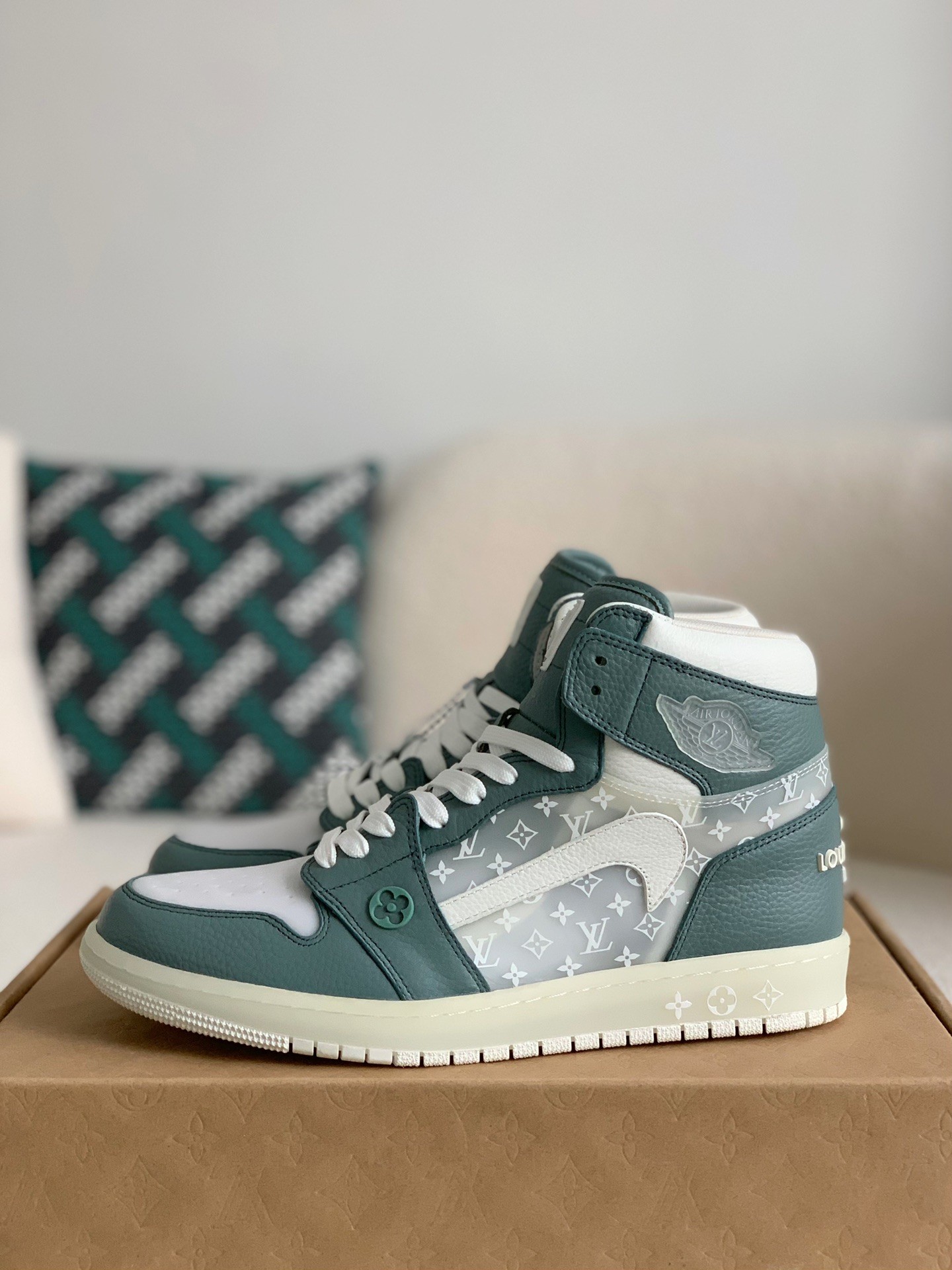 「#549」Louis Vuitton Jordan1