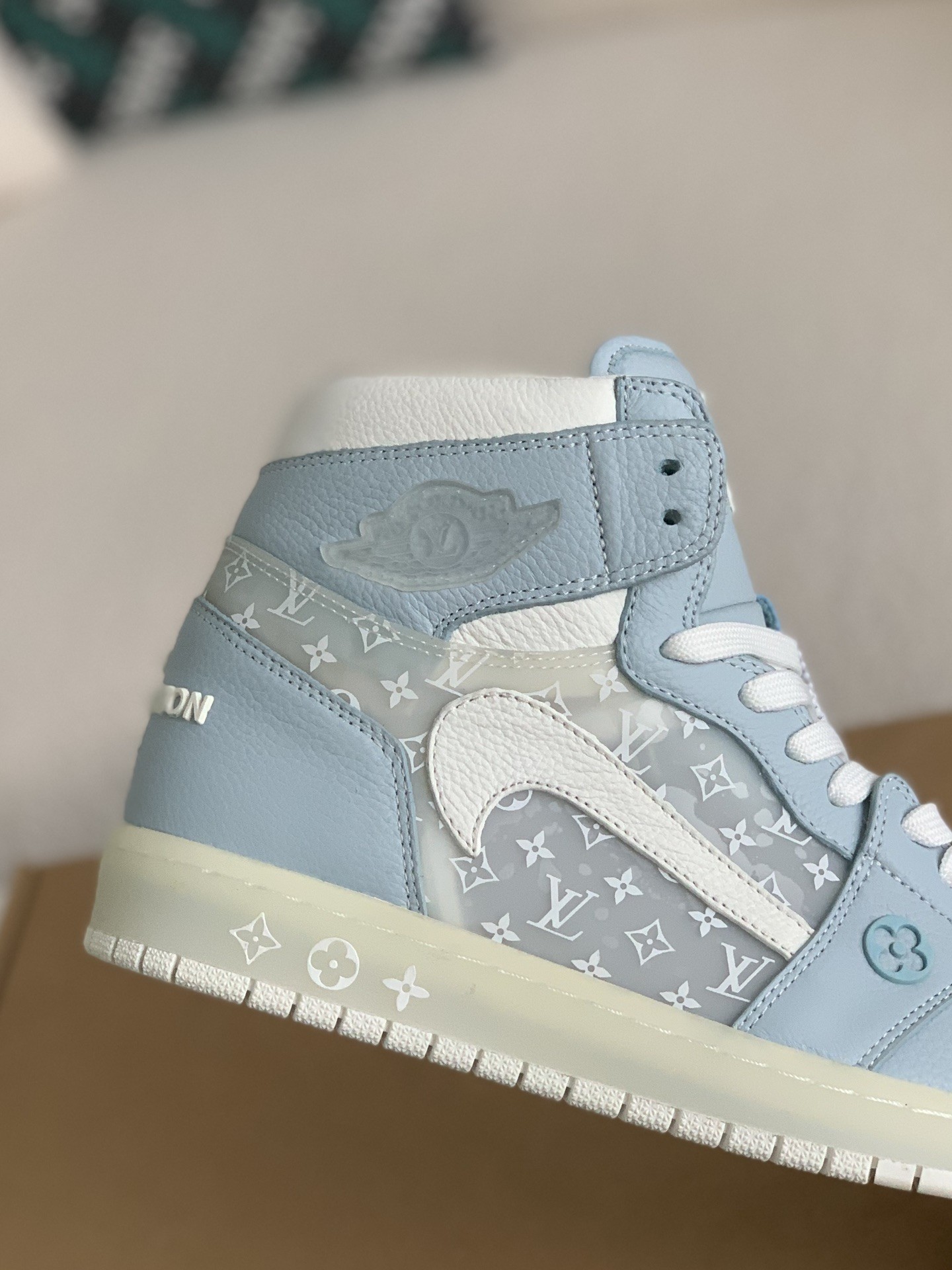 「#551」Louis Vuitton Jordan1 sneaker - 图片 4