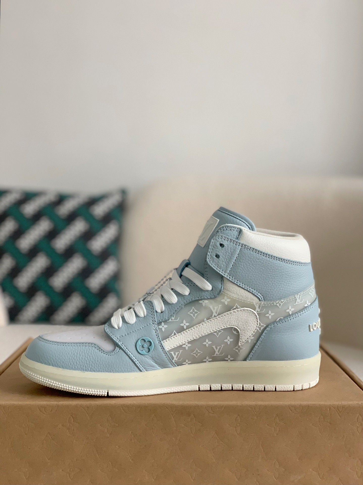 「#551」Louis Vuitton Jordan1 sneaker - 图片 3