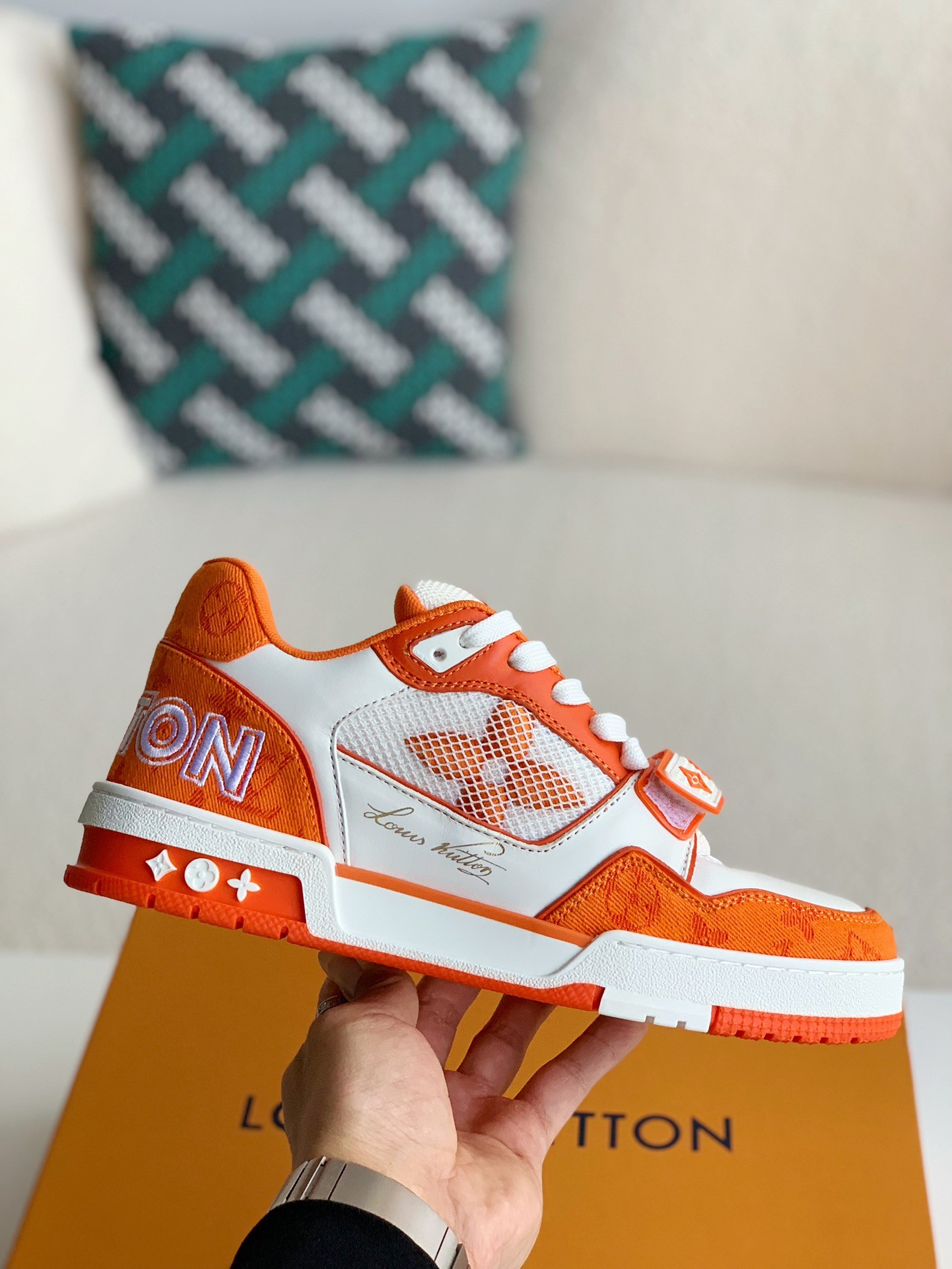 「#786」LOUIS VUITTON Trainer Sneaker - 图片 3