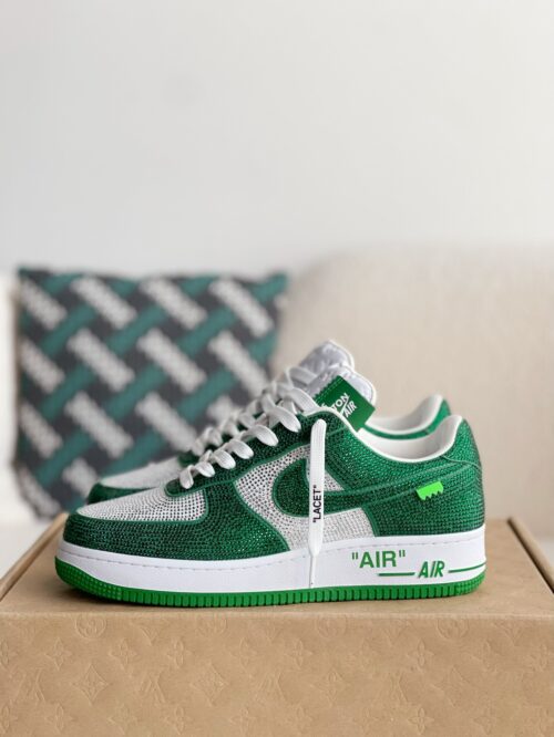 「#797」LOUIS VUITTON X NIKE AIR FORCE 1 SNEAKER