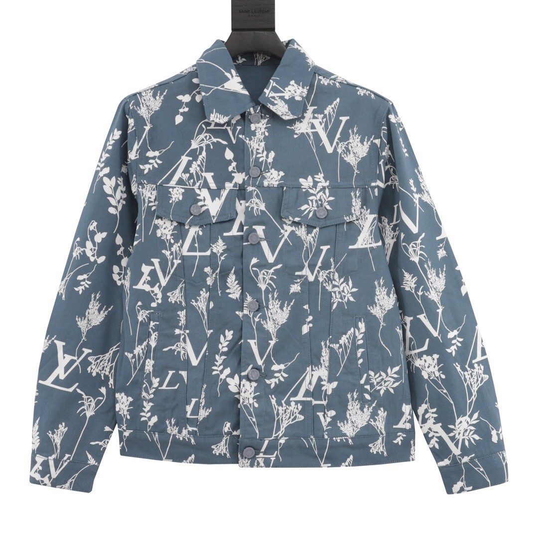 「#806」LOUIS VUITTON FLOWER jacket