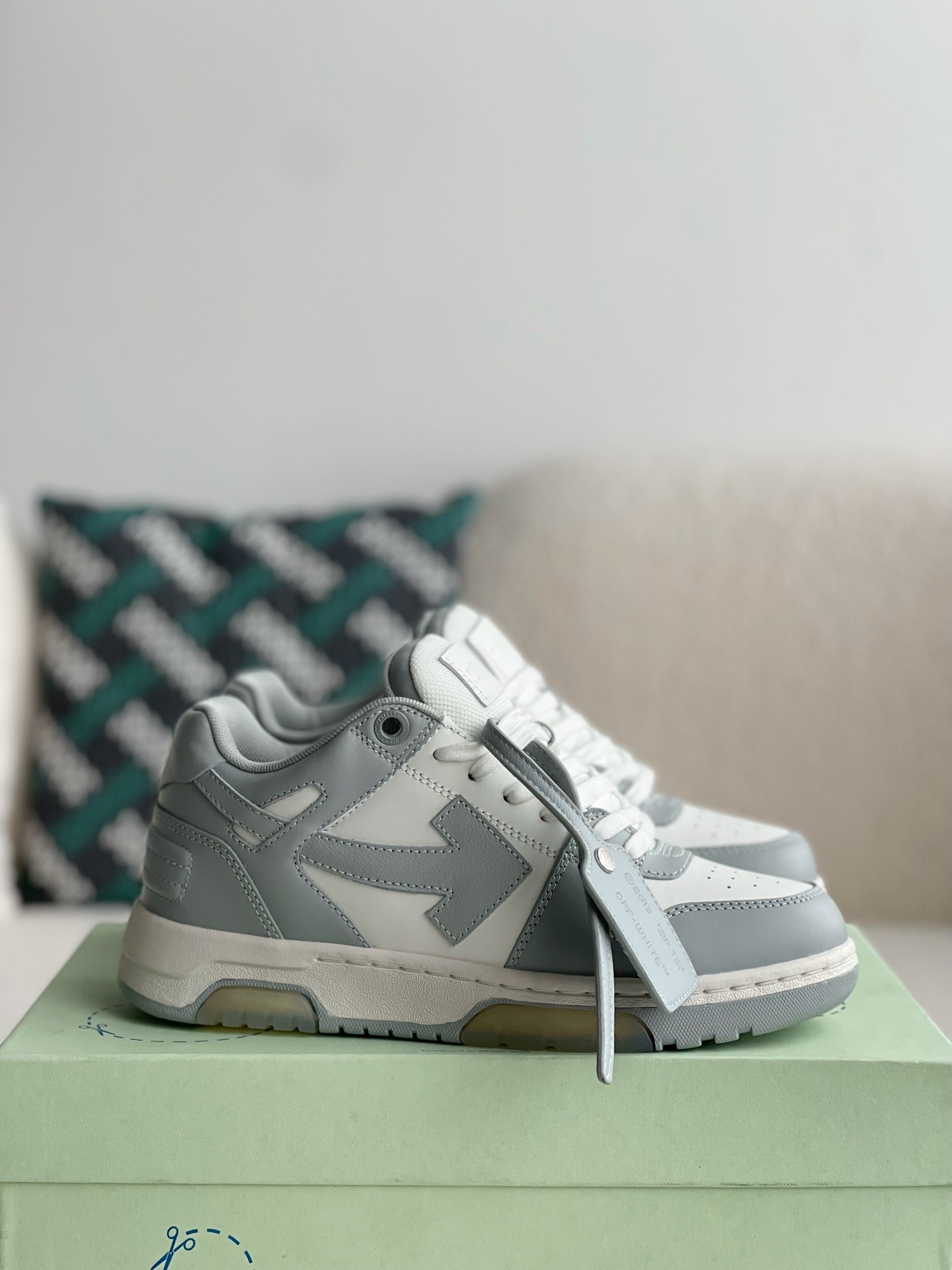 「#847」Off-White Out-Off-Office Leather sneakers - 图片 2