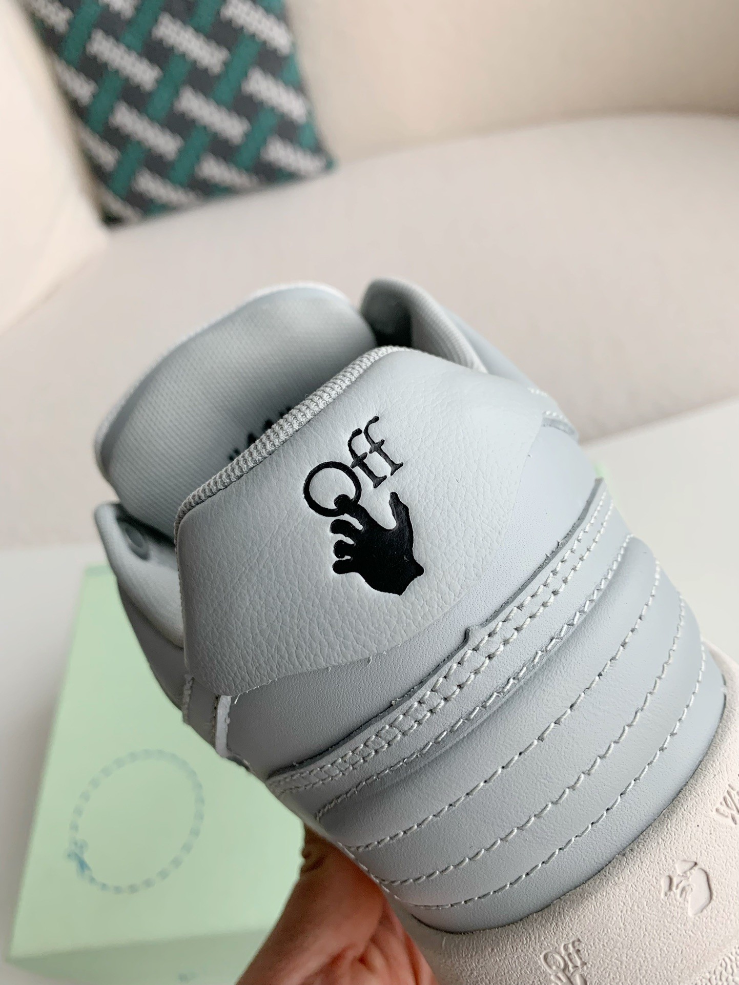 「#847」Off-White Out-Off-Office Leather sneakers - 图片 5