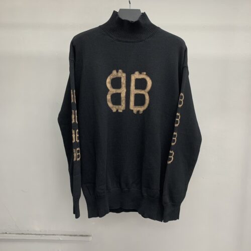 「#1071」Balenciaga Bitcoin turtleneck sweater