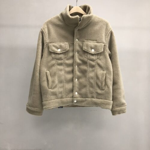「#1185」Balenciaga lettered lambswool jacket