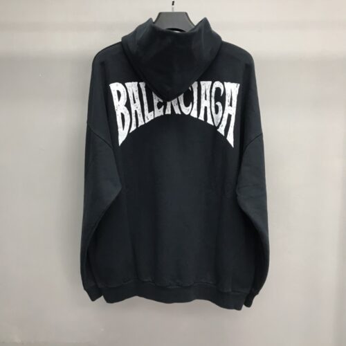 「#1221」Balenciaga back letter hoodie