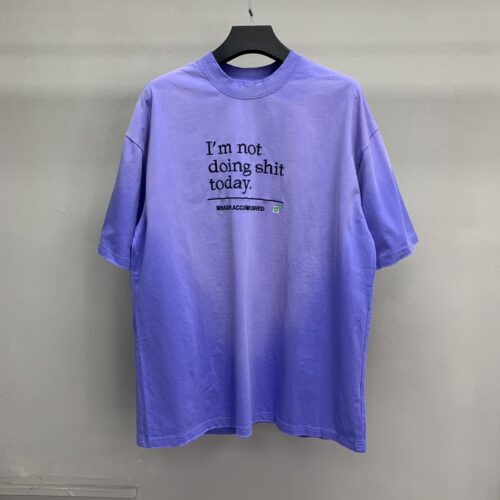 「#1239」Balenciaga has a bad alphabet t-shirt