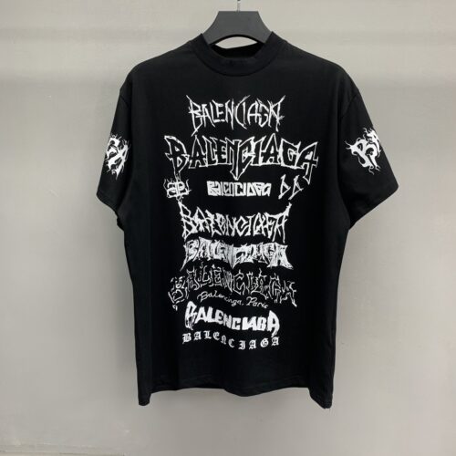 「#1244」Balenciaga doodle year of the Dragon Alphabet T-shirt