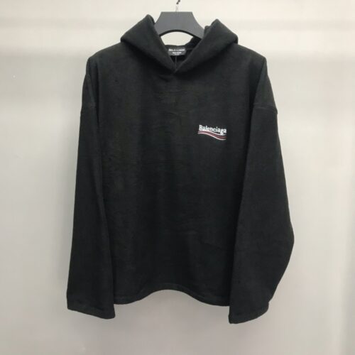 「#1259」Balenciaga Polar Fleece Coke Hooded Sweatshirt