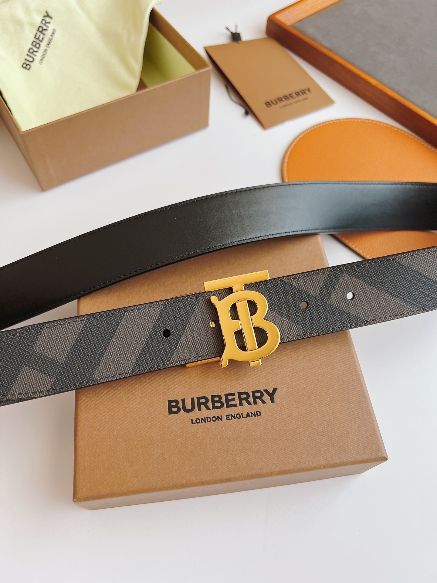 「#1347」Burberry belt - 图片 2