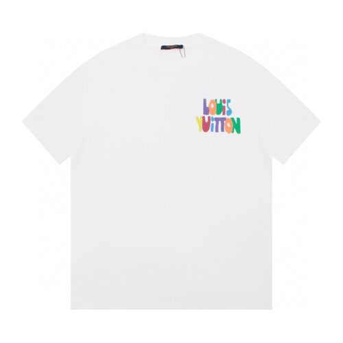 「#1428」Louis Vuitton 23ss front and back patterned t-shirt