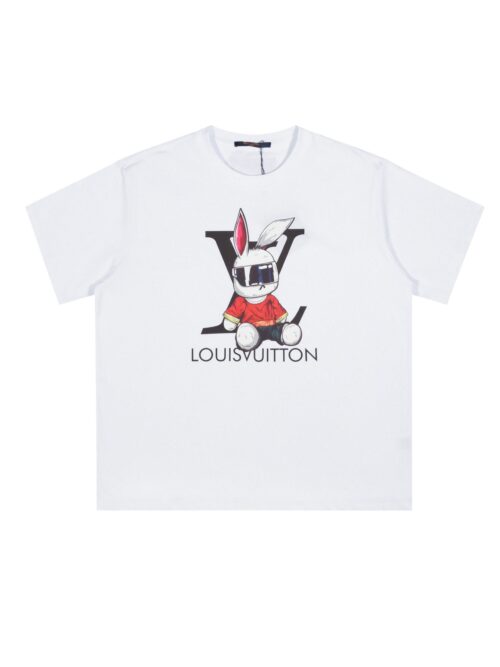 「#1448」Louis Vuitton 23SS year of the Rabbit series printed t-shirts