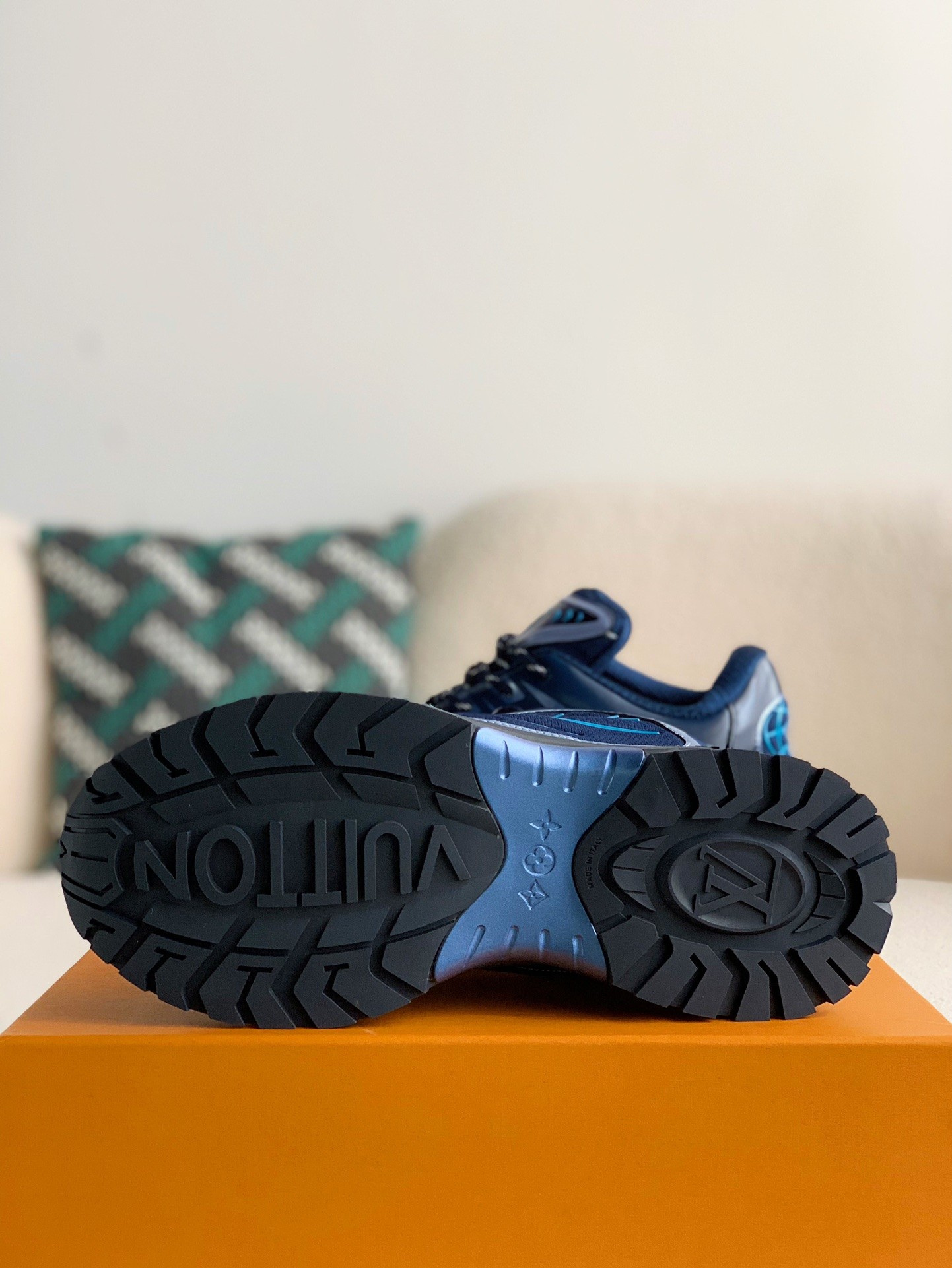 「#1464」Louis Vuitton Low-cut loafers with round head laces - 图片 5