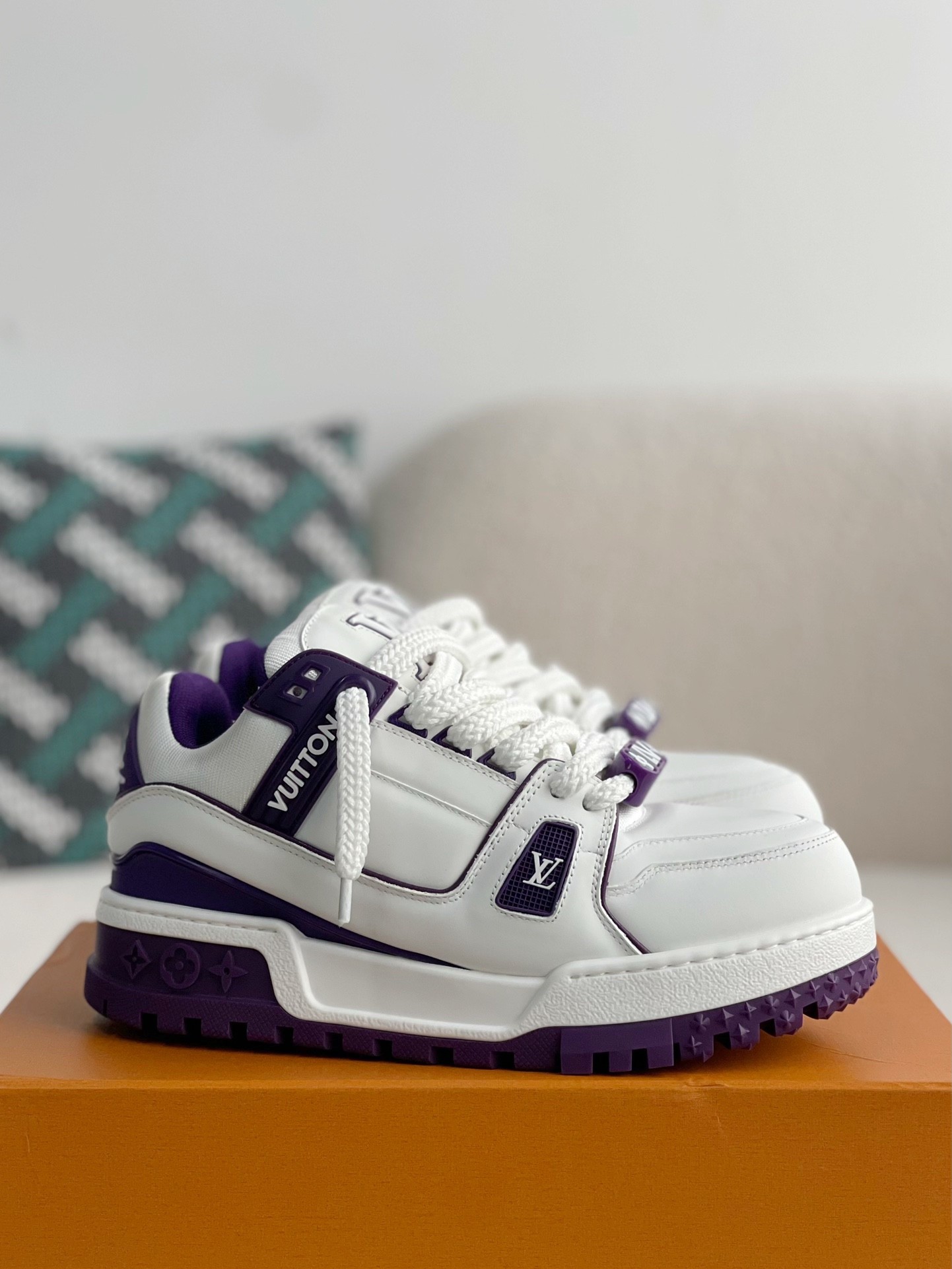 「#1540」LOUIS VUITTON TRAINER MAXI SNEAKERS - 图片 2